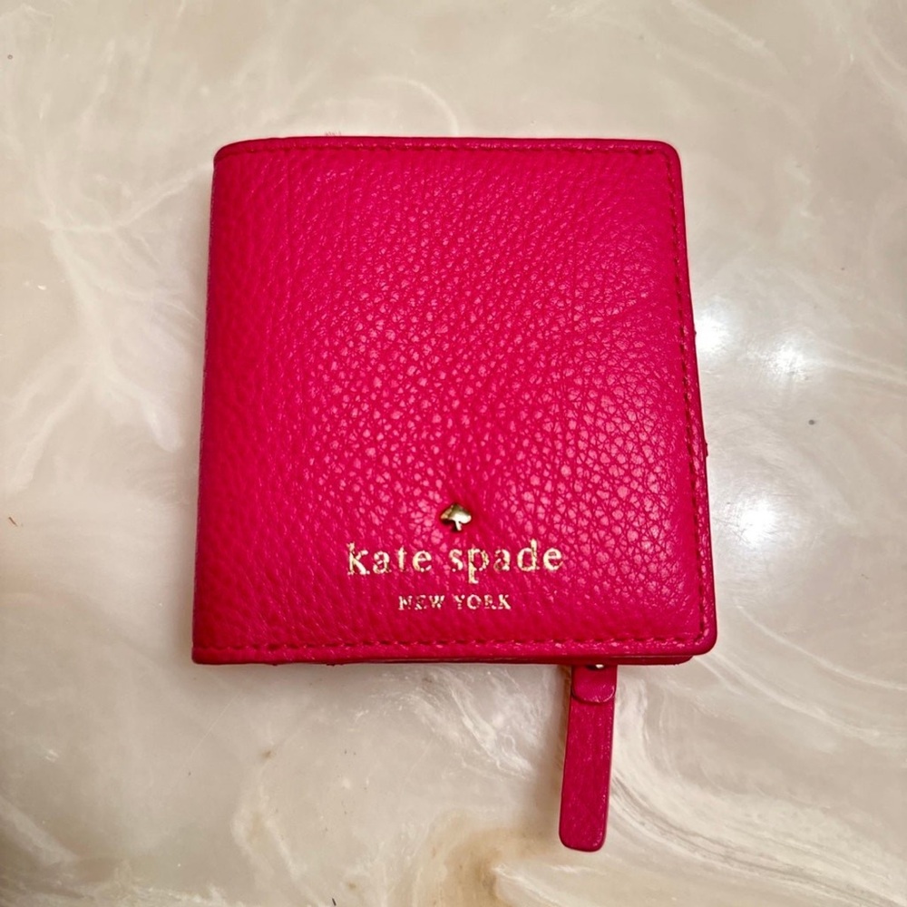 Kate Spade Fuchsia Leather Wallet
